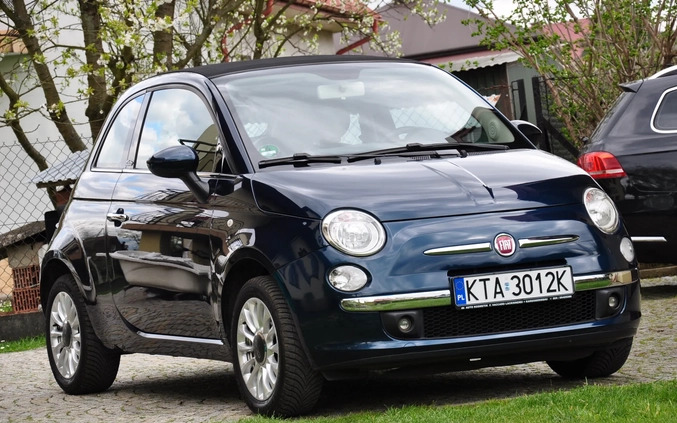 Fiat 500 cena 27500 przebieg: 90000, rok produkcji 2012 z Tarnów małe 781